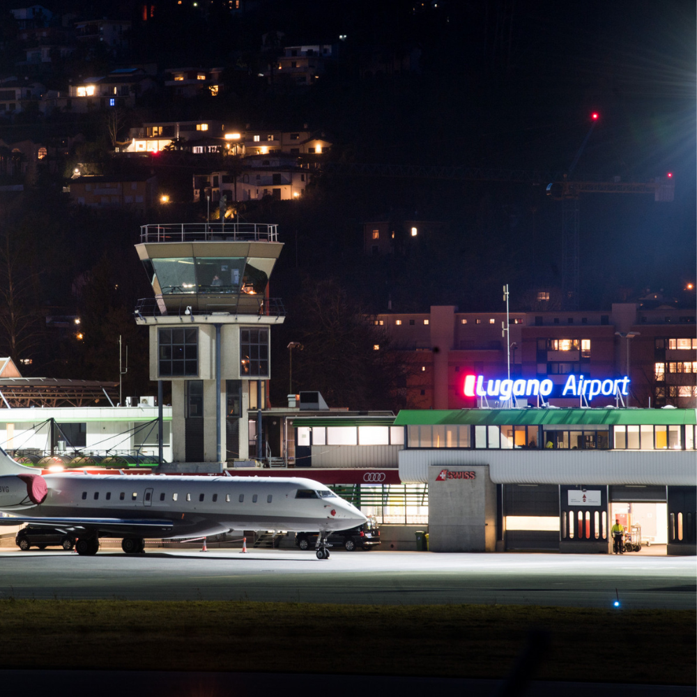 Servizio Autista Privato per Aeroporto di Lugano – Transfer da e per l’Aeroporto